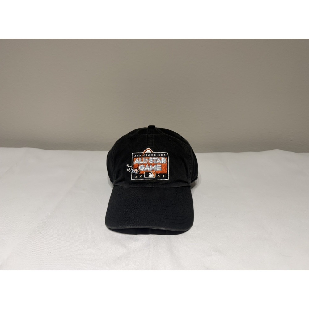 MLB All Star Game San Fransisco 2007 Strapback Hat Black Adjustable Twins Cap